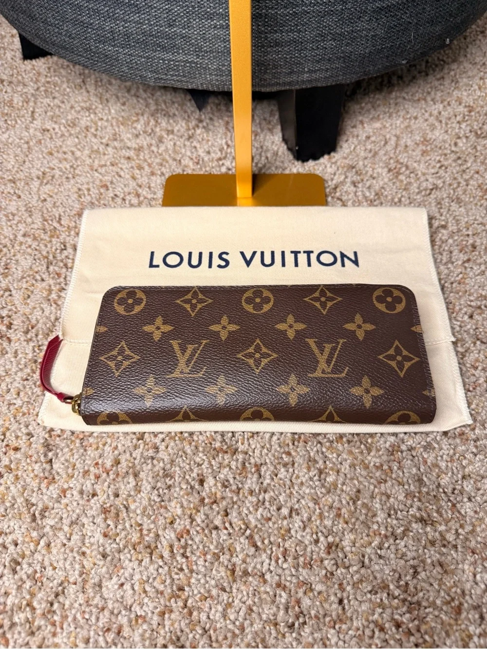 Louis Vuitton Clémence Wallet in Monogram Canvas